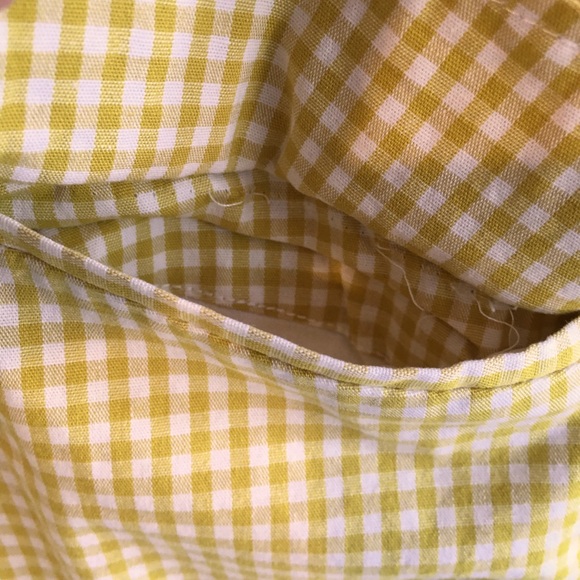 Sunset Rd Summer Blazer Golden Gingham S 8 - Picture 7 of 13